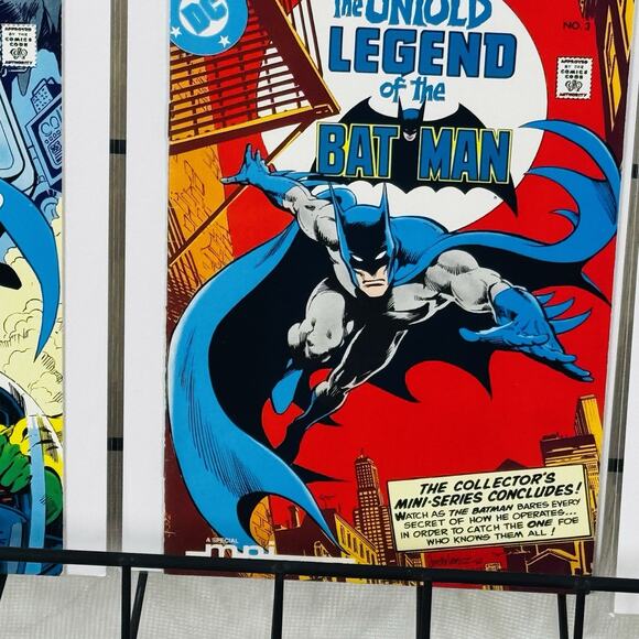 The Untold Legend Of The Batman #1 Cereal, 2-3 Audio Edition Mini Comic Lot DC - Picture 3 of 5